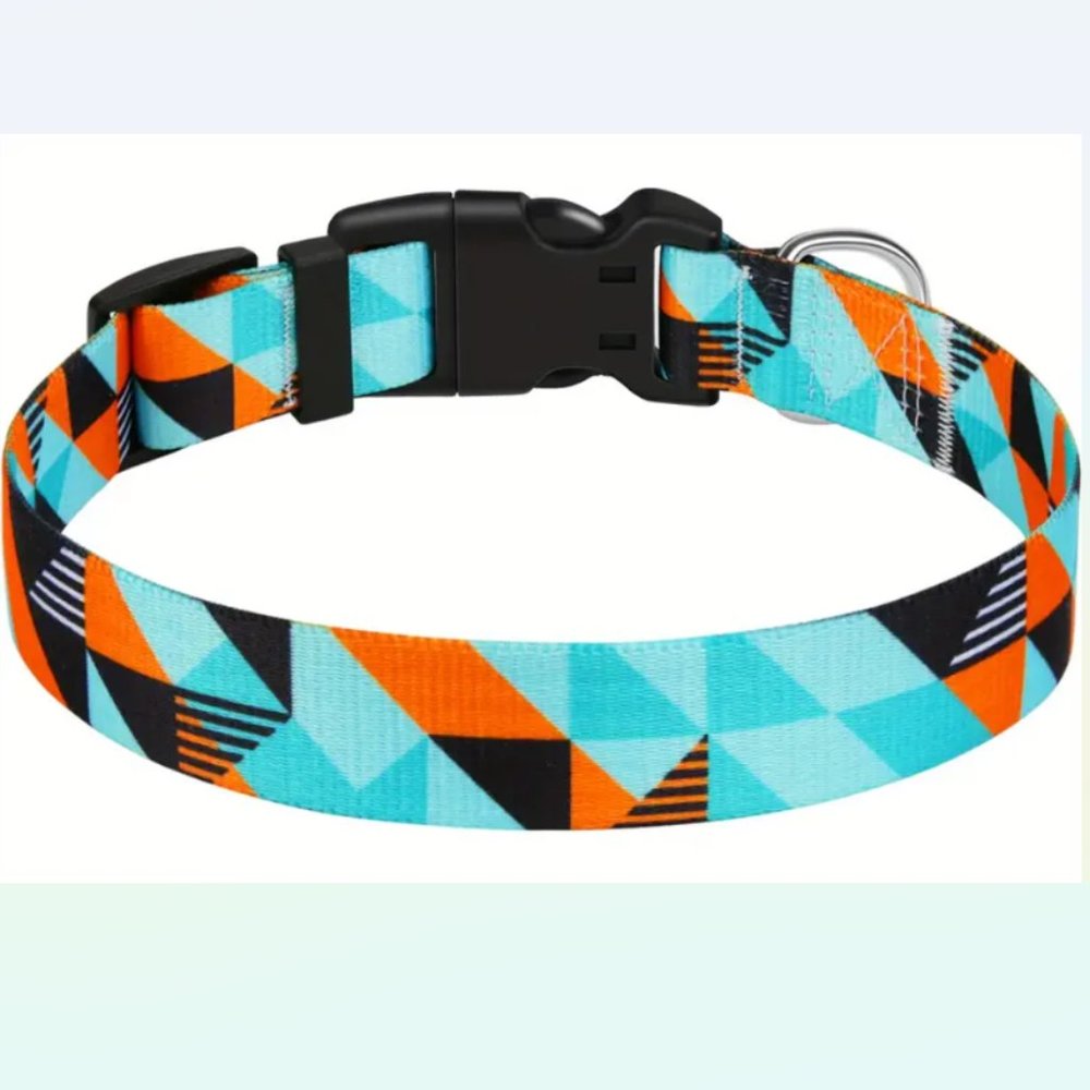 HOST PICK! NWT Nylon collar bright and colorful  M- 13-21"